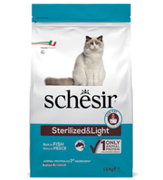Schesir Cat - Sterilized & Light - 1.5 kg