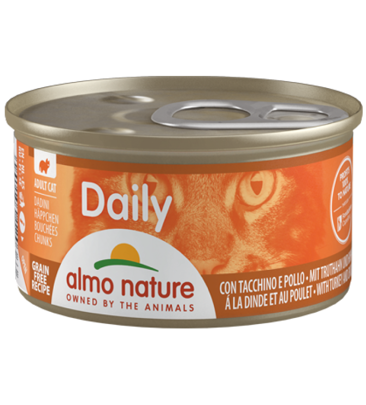 Almo Nature - Daily Cat - Dadini - Adult - 85gr