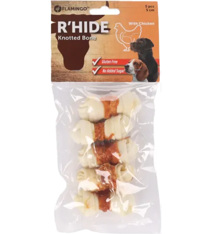 Flamingo - R'Hide - Osso con Pollo arrotolato - 70gr