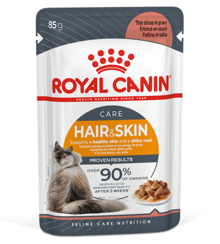 Royal Canin - Feline Care Nutrition - Hair&Skin - Salsa - 85gr