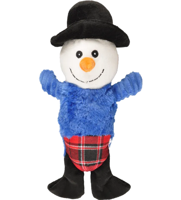 Flamingo - Peluche 2in1 - Pupazzo di Neve + Osso - 33cm