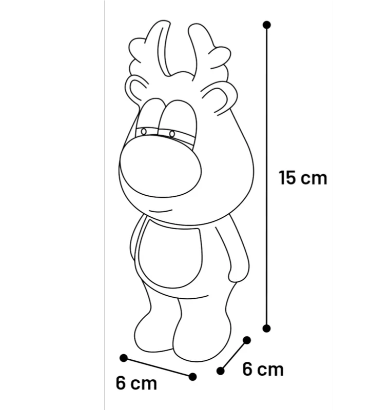 Flamingo - Alce di Natale in Lattice