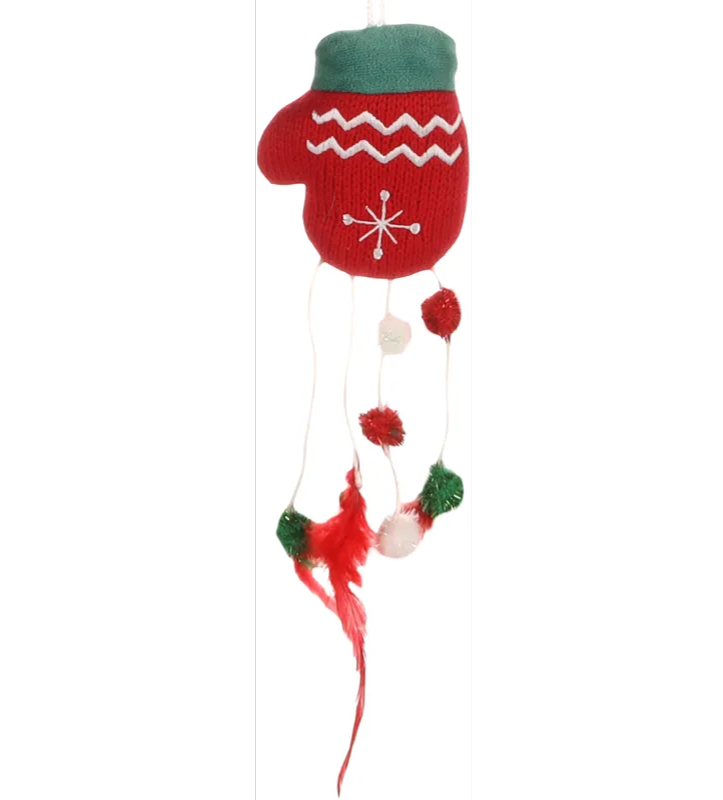 Flamingo - Cannetta con Guanto Natalizio