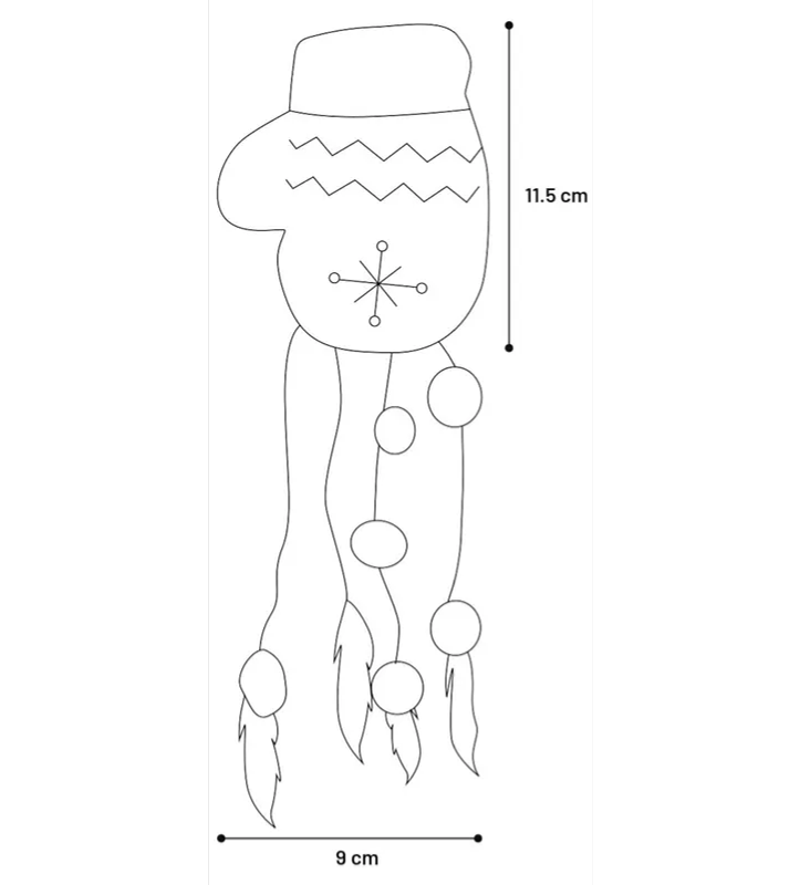 Flamingo - Cannetta con Guanto Natalizio
