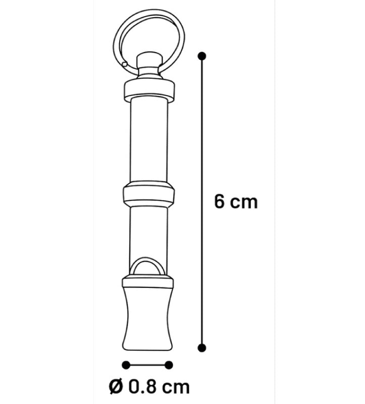 Flamingo - Fischietto in Metallo