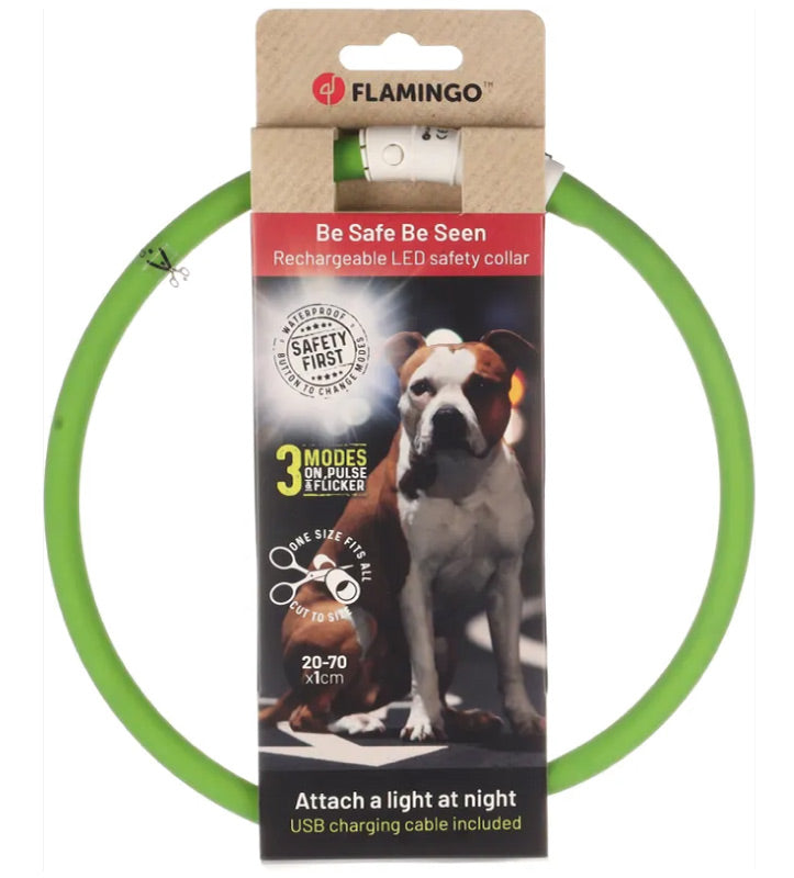 Flamingo - Collare Led - XS/XL