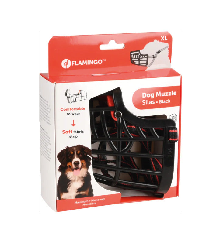 Flamingo - Museruola in Plastica - XL