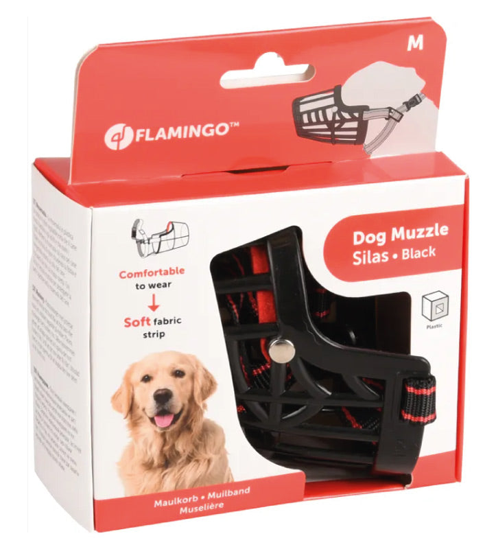 Flamingo - Museruola in Plastica - M