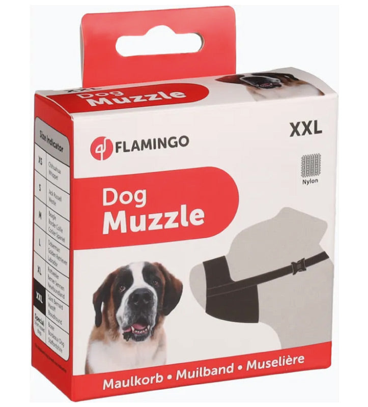 Flamingo - Museruola in poliestere - XXL