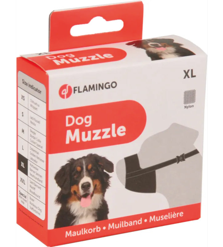 Flamingo - Museruola in poliestere - XL