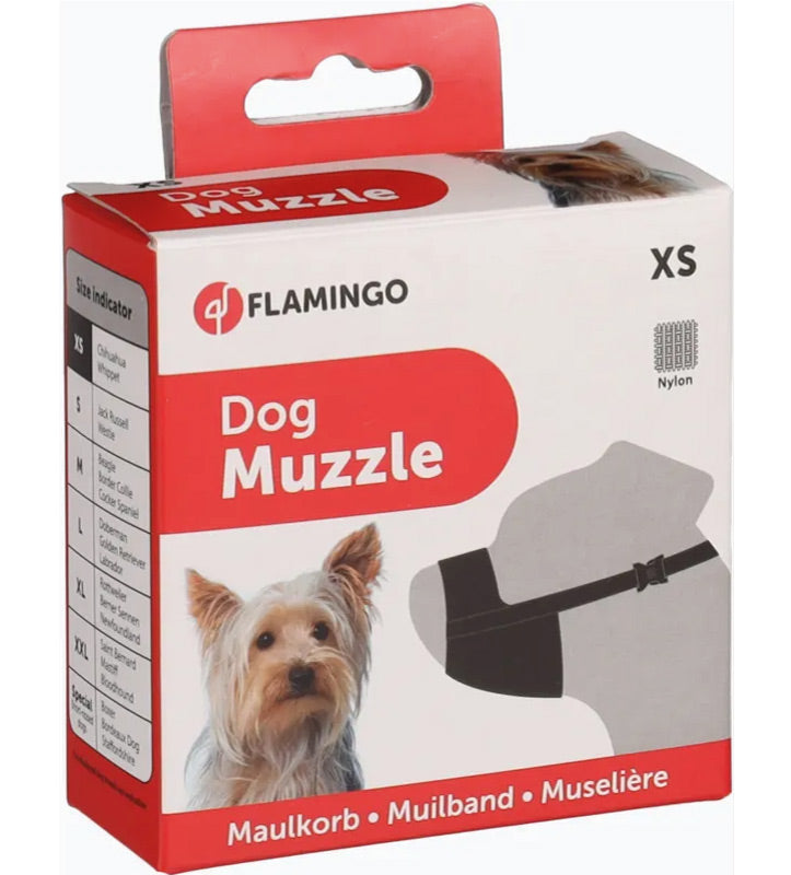 Flamingo - Museruola in poliestere - XS