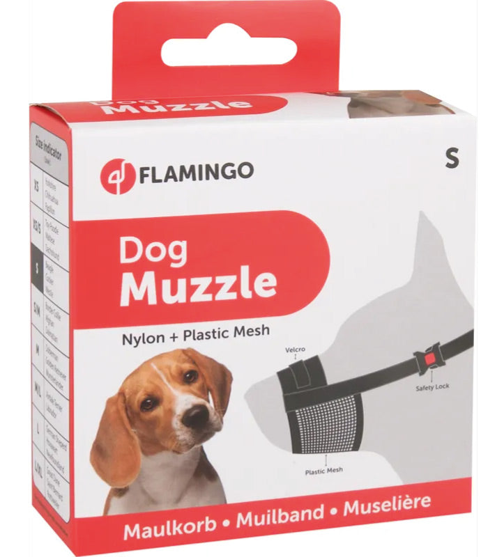 Flamingo - Museruola in Poliestere - Inserti in Rete - S