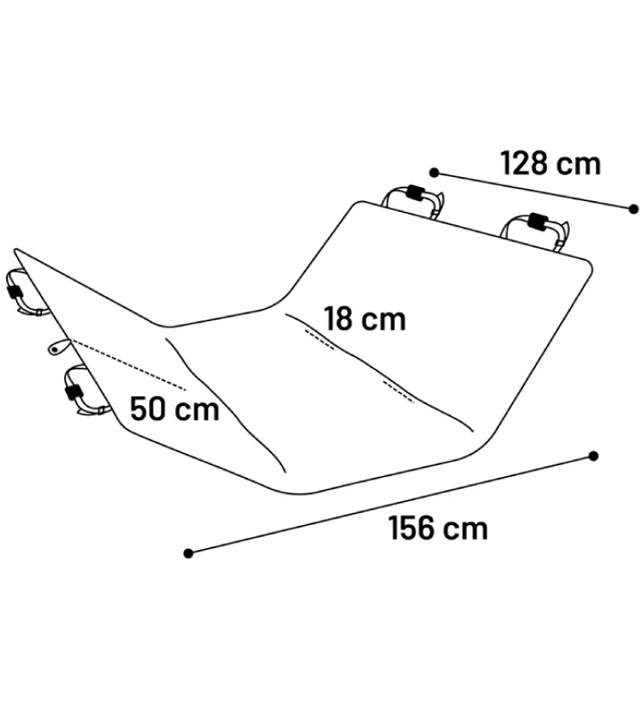Flamingo - Coprisedile Divisibile Jort