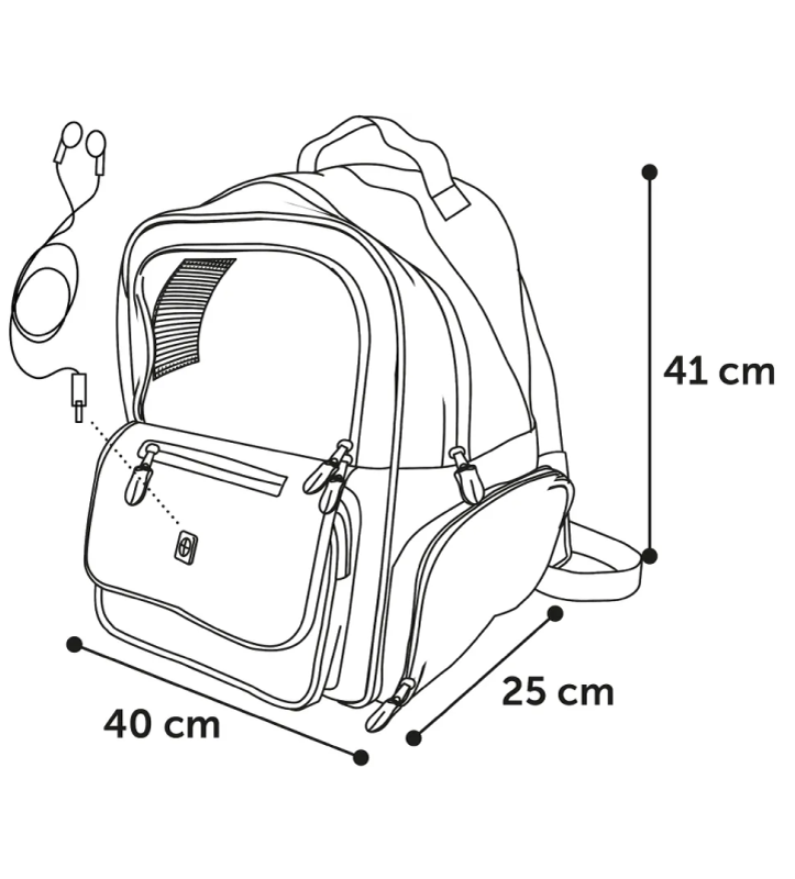 Flamingo - Zaino Wiro