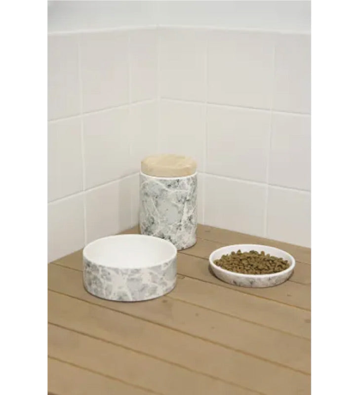 Flamingo - Ciotola in Ceramica - Marmi - 900ml