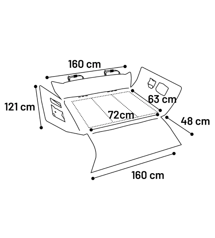 Flamingo - Protezione Bagagliaio Aiko
