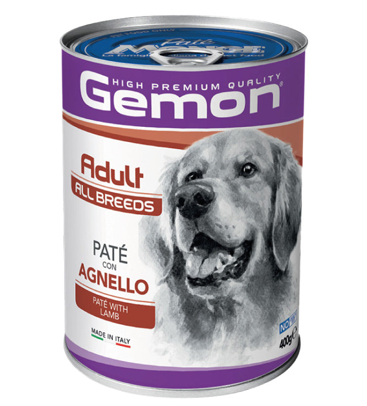 Gemon Dog - Adult - Patè - 400gr x 24 lattine