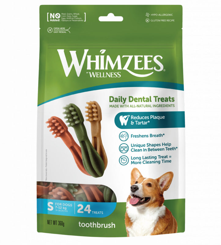 Whimzees - Snack Dentale Vegetale -  Spazzolino
