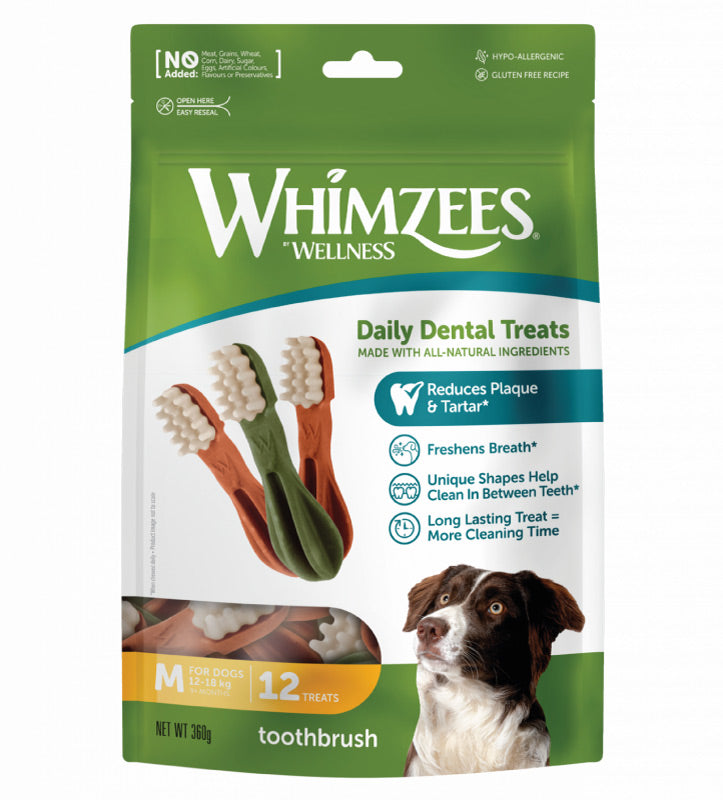 Whimzees - Snack Dentale Vegetale -  Spazzolino