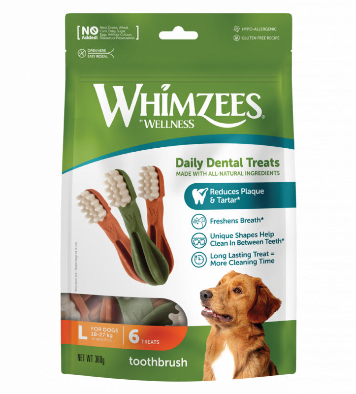 Whimzees - Snack Dentale Vegetale -  Spazzolino