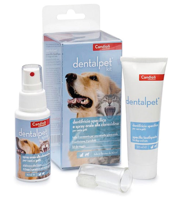 Candioli - Dentalpet Kit (Dentifricio+Spray)