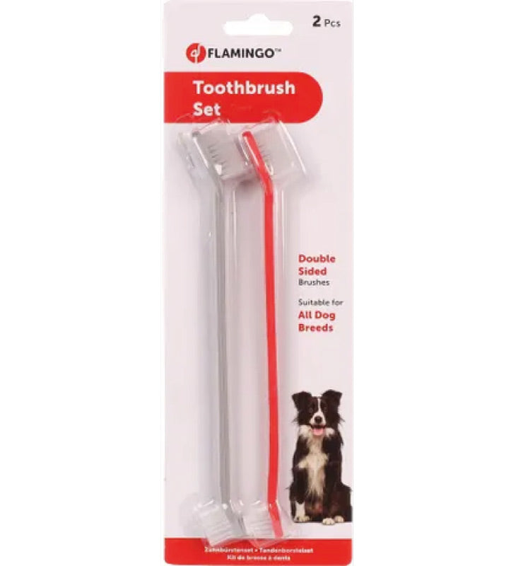Flamingo - Set di Spazzolini Tara - 2 pezzi