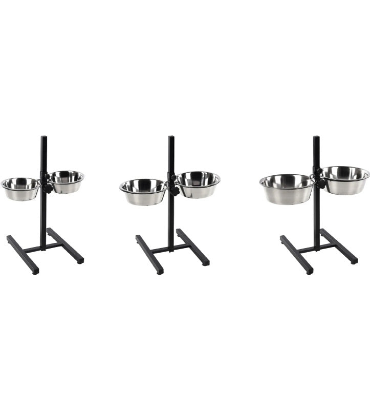 Flamingo - Supporto per Ciotole Otis - 2x2.5L