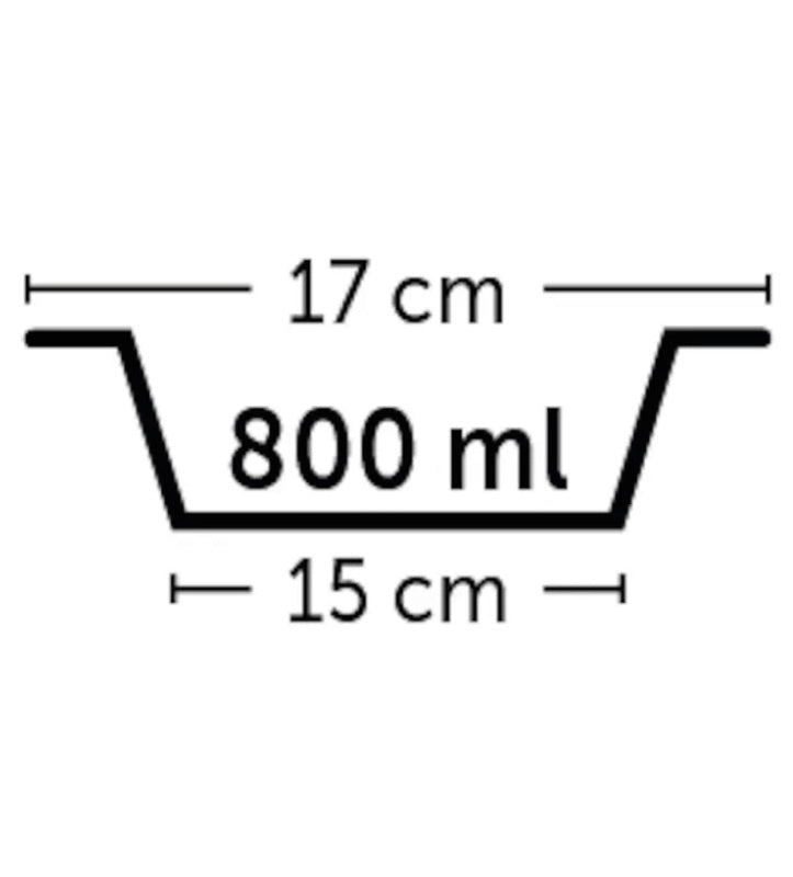 Flamingo - Ciotola Acciaio Inox Kena - 800ml
