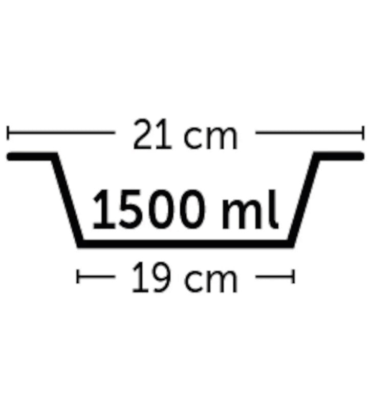 Flamingo - Ciotola Acciaio Inox Kena - 1.5L