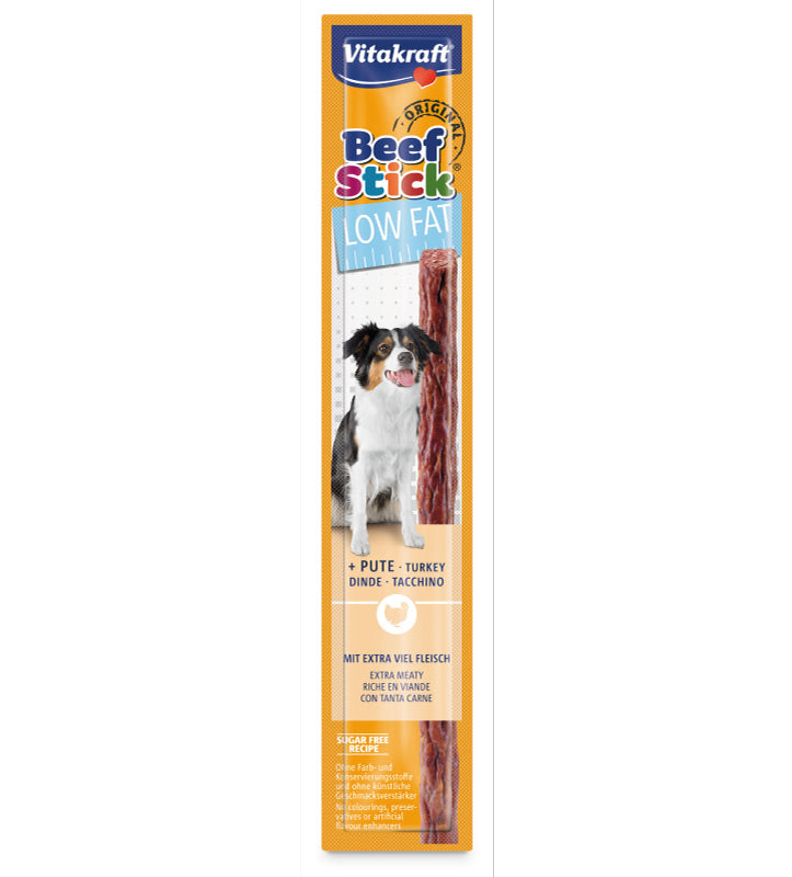 Vitakraft - Beef Stick - Low Fat - 10 pezzi da 12gr