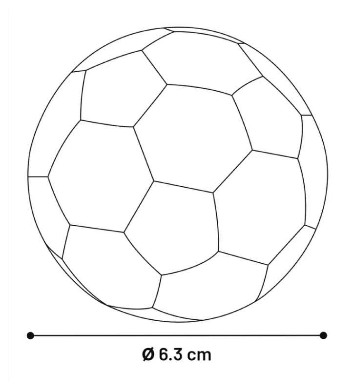Flamingo - Palla in Gomma Morbida - ø6.3 cm
