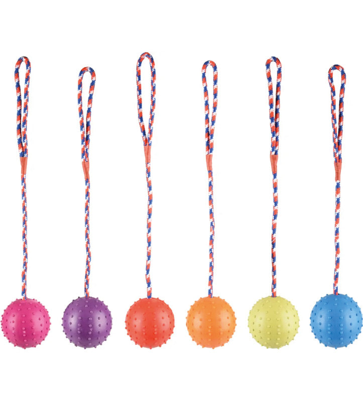 Flamingo - Palla con Corda - 36.5cm/ø 7 cm