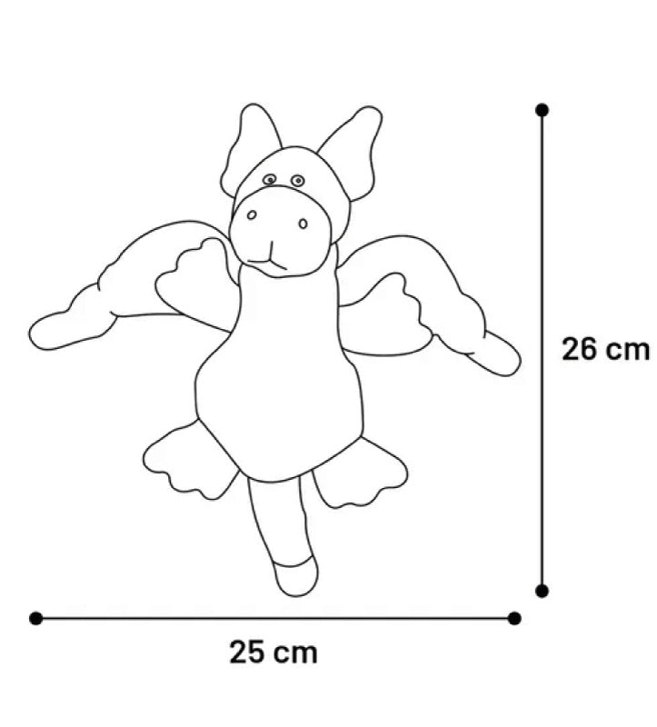 Flamingo - Peluche - Drago Werner - 26cm