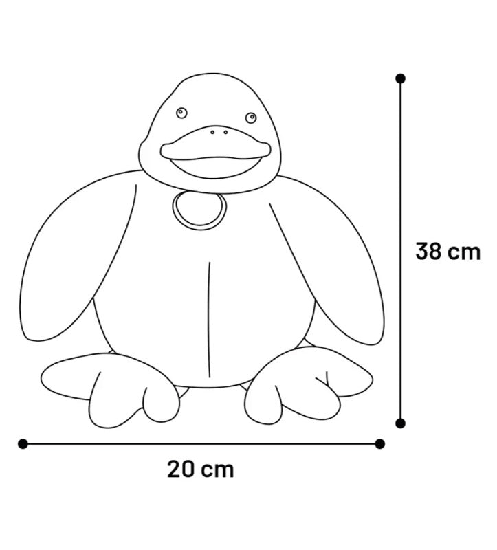 Flamingo - Peluche - Anatra Ferdinand - 38cm