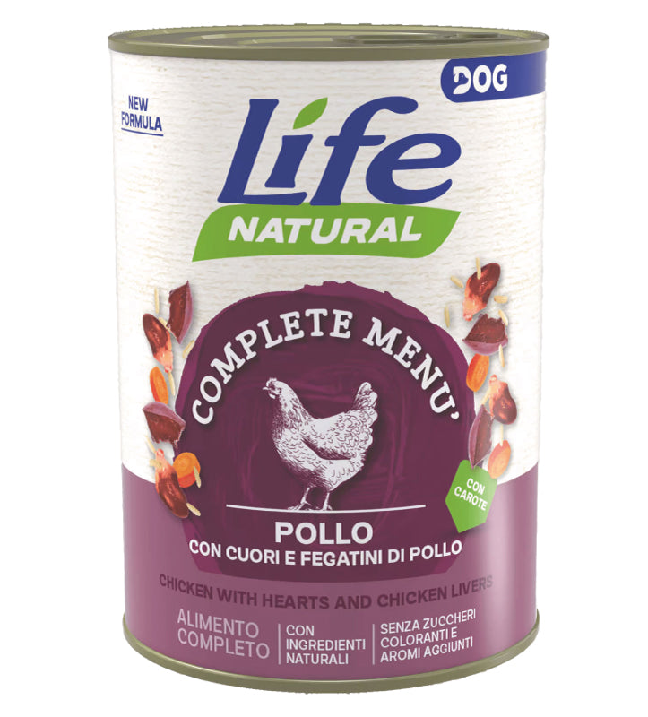 Life Dog - Complete Menù - Adult - 400gr
