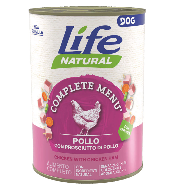 Life Dog - Complete Menù - Adult - 400gr
