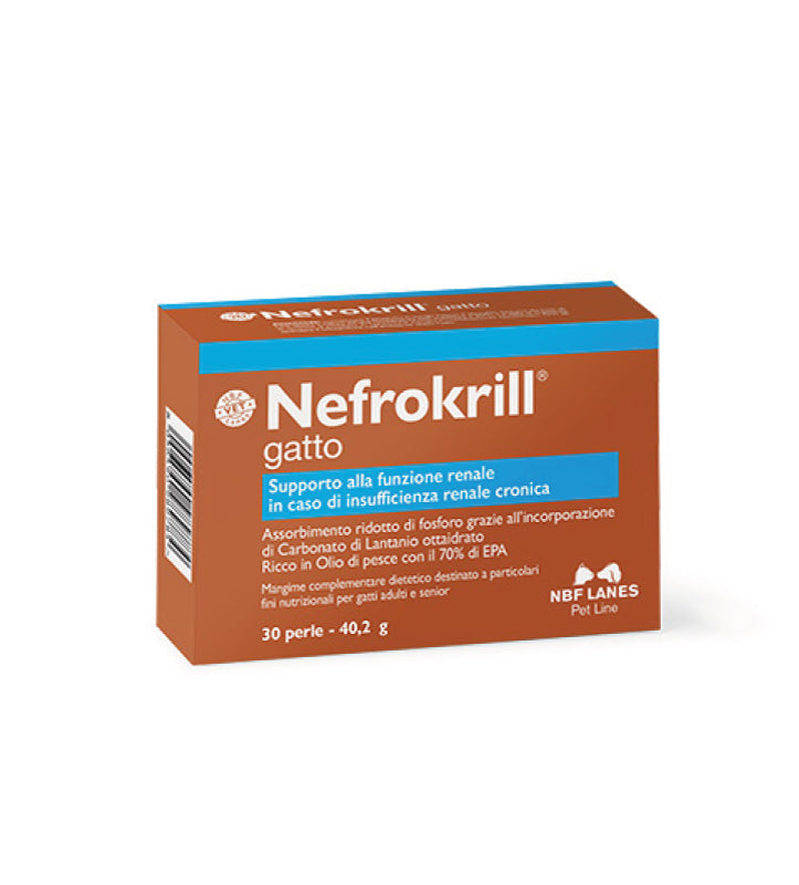 NBF - Nefrokrill Gatto - 30 perle
