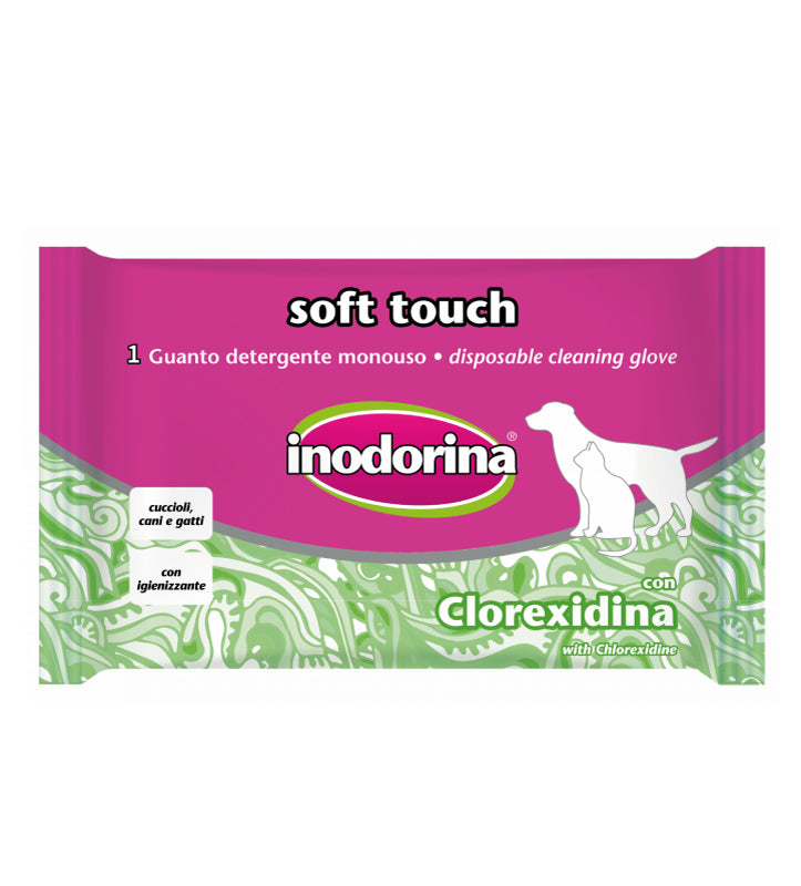 Inodorina - Soft Touch - Guanto Detergente Monouso