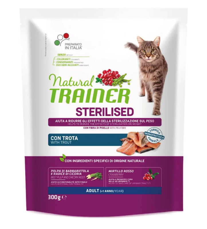 Trainer Natural Cat - Sterilizzato - 300gr
