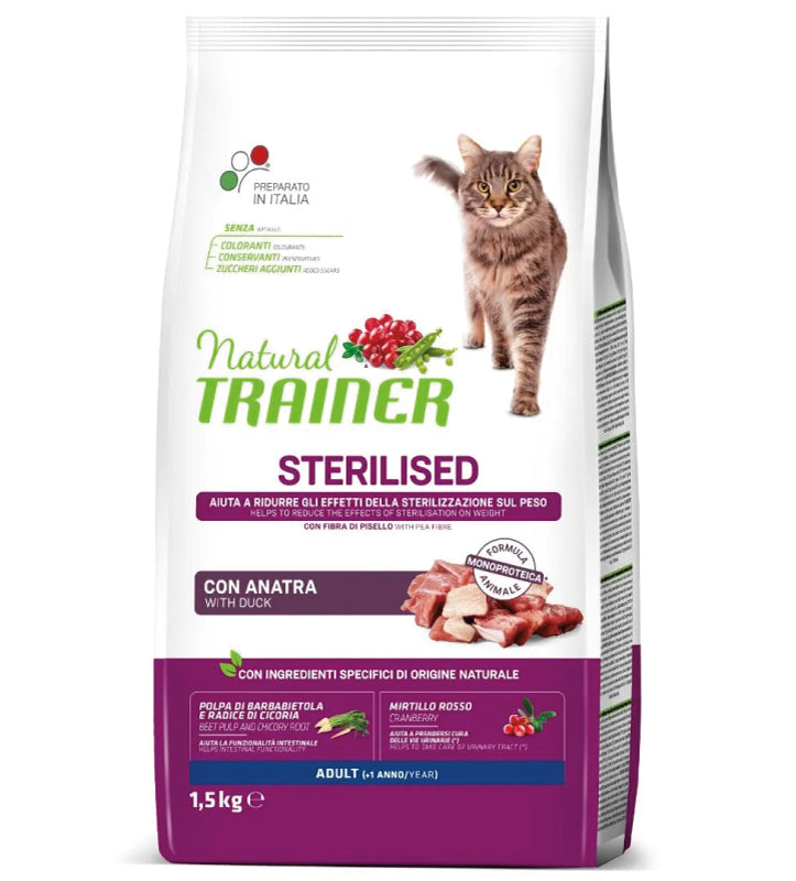Trainer Natural Cat - Sterilizzato - 1.5 kg