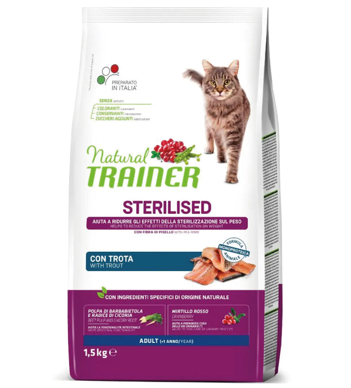 Trainer Natural Cat - Sterilizzato - 1.5 kg