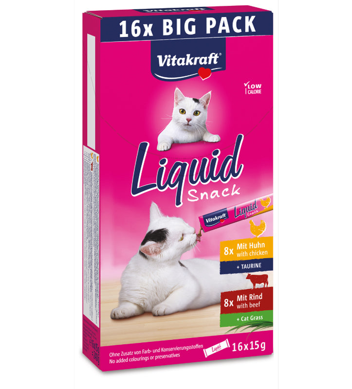 Vitakraft - Liquid Snack - Multipack - 240gr