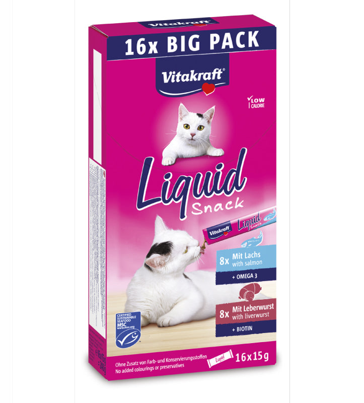 Vitakraft - Liquid Snack - Multipack - 240gr
