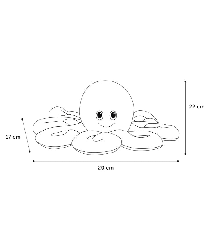 Flamingo - Peluche - Polpo Lorio - 20cm