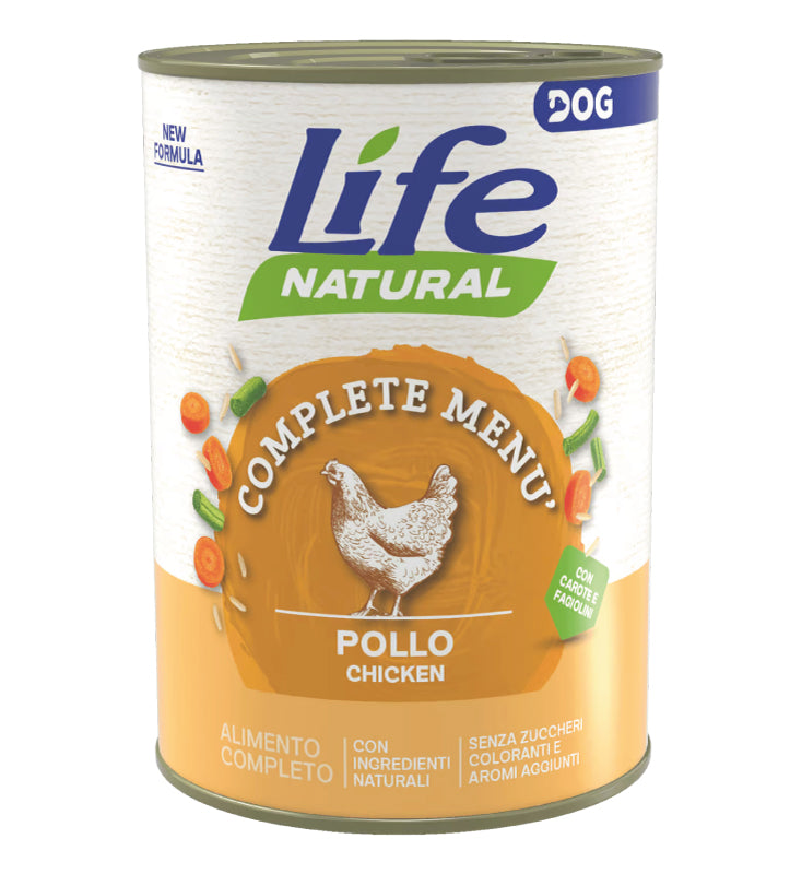 Life Dog - Complete Menù - Adult - 400gr