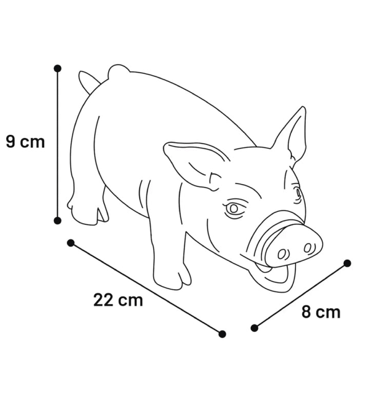 Flamingo - Maiale Wolfa - 22 cm