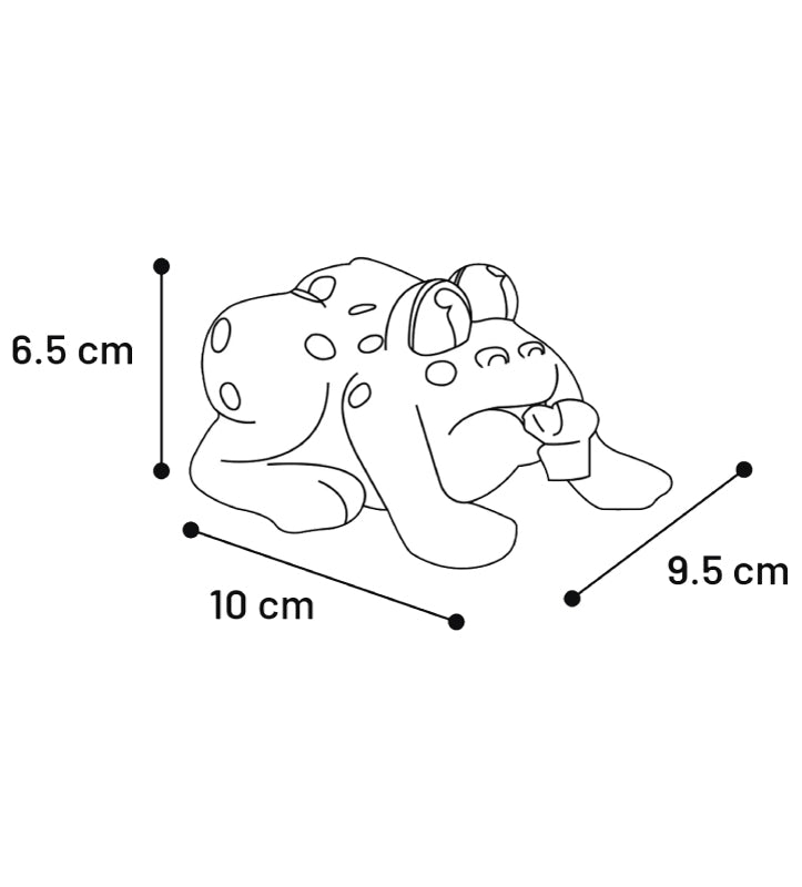 Flamingo - Rana Ezekiel - 10 cm