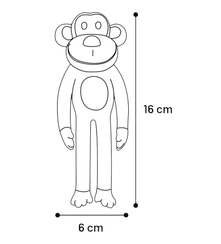 Flamingo - Scimmia Warner - 16 cm