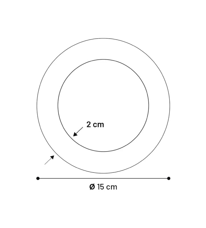 Flamingo - Anello - 15 cm