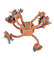 Flamingo - Corda Gioco - Palla Intrecciata e Tentacoli - ø10cm